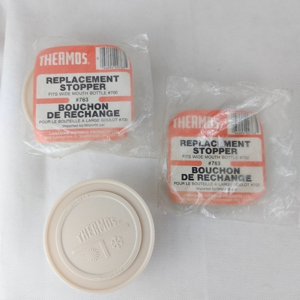 Vintage THERMOS replacement stopper wide mouth